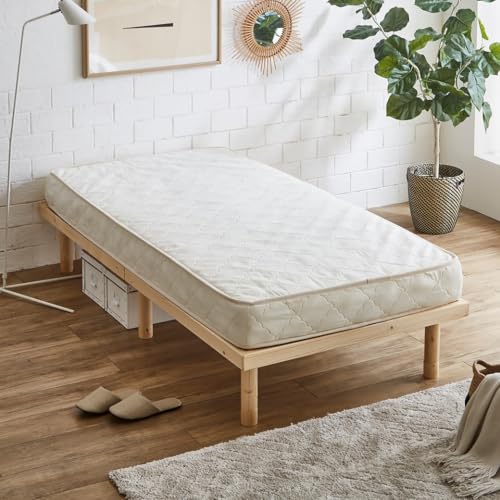 【新品未使用】セミシングル★バノン すのこベッド バノン すのこベッド セミシングルロング ベッド単品のみ